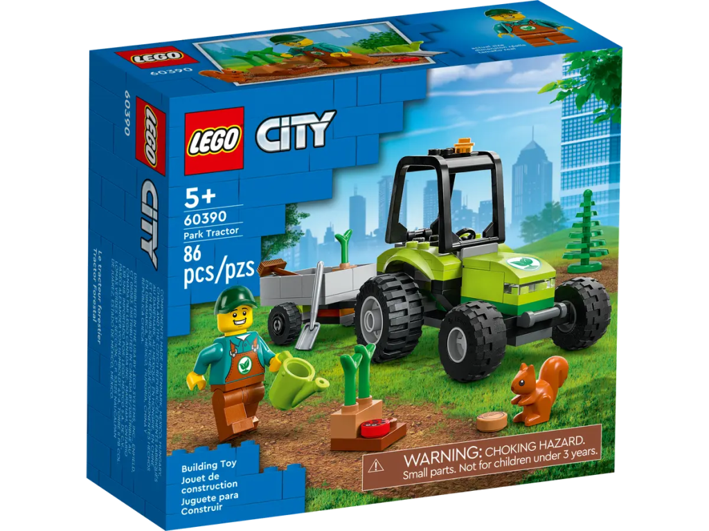 Lego Park Tractor Box Front