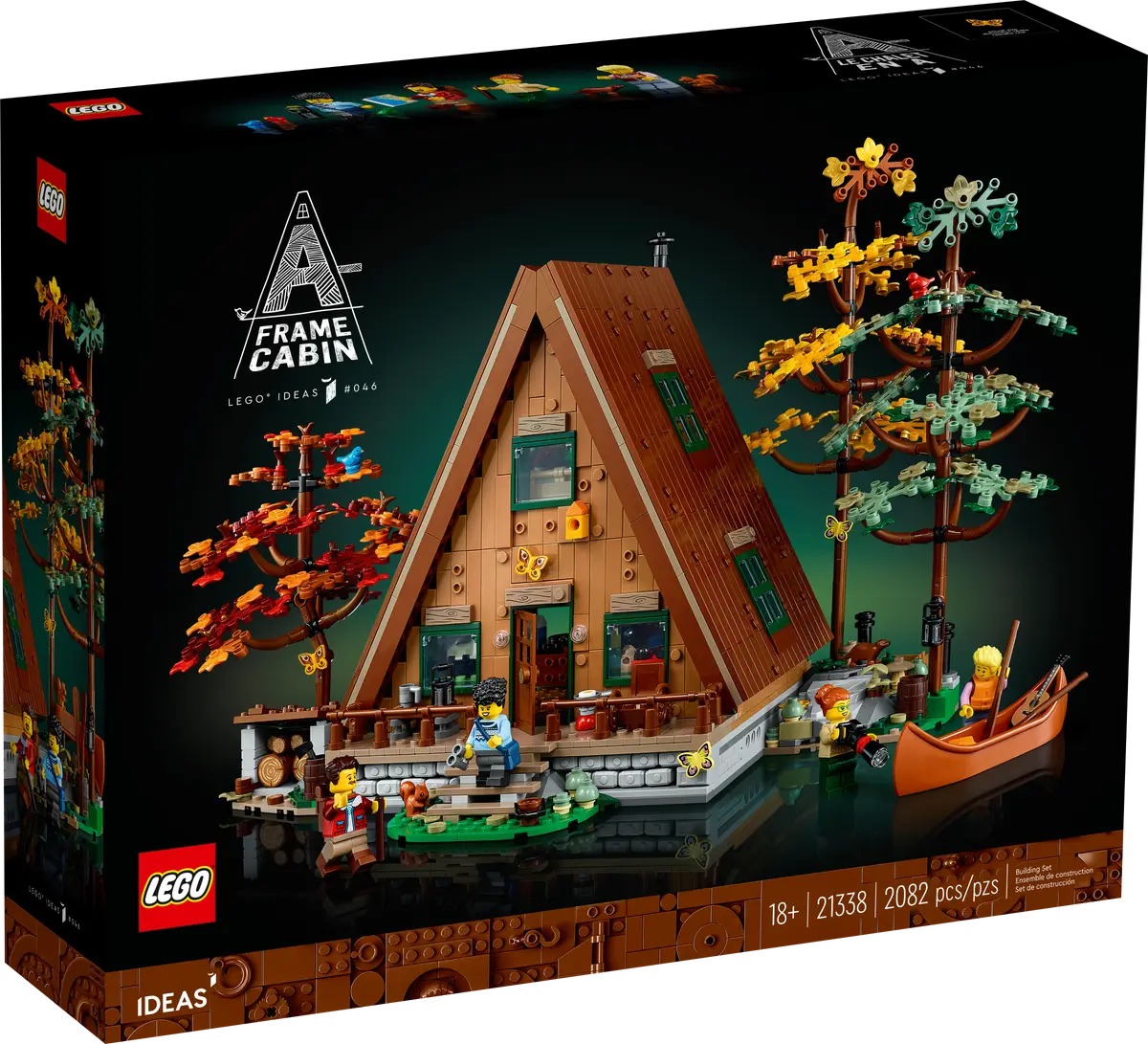 A-Frame Cabin Box Front