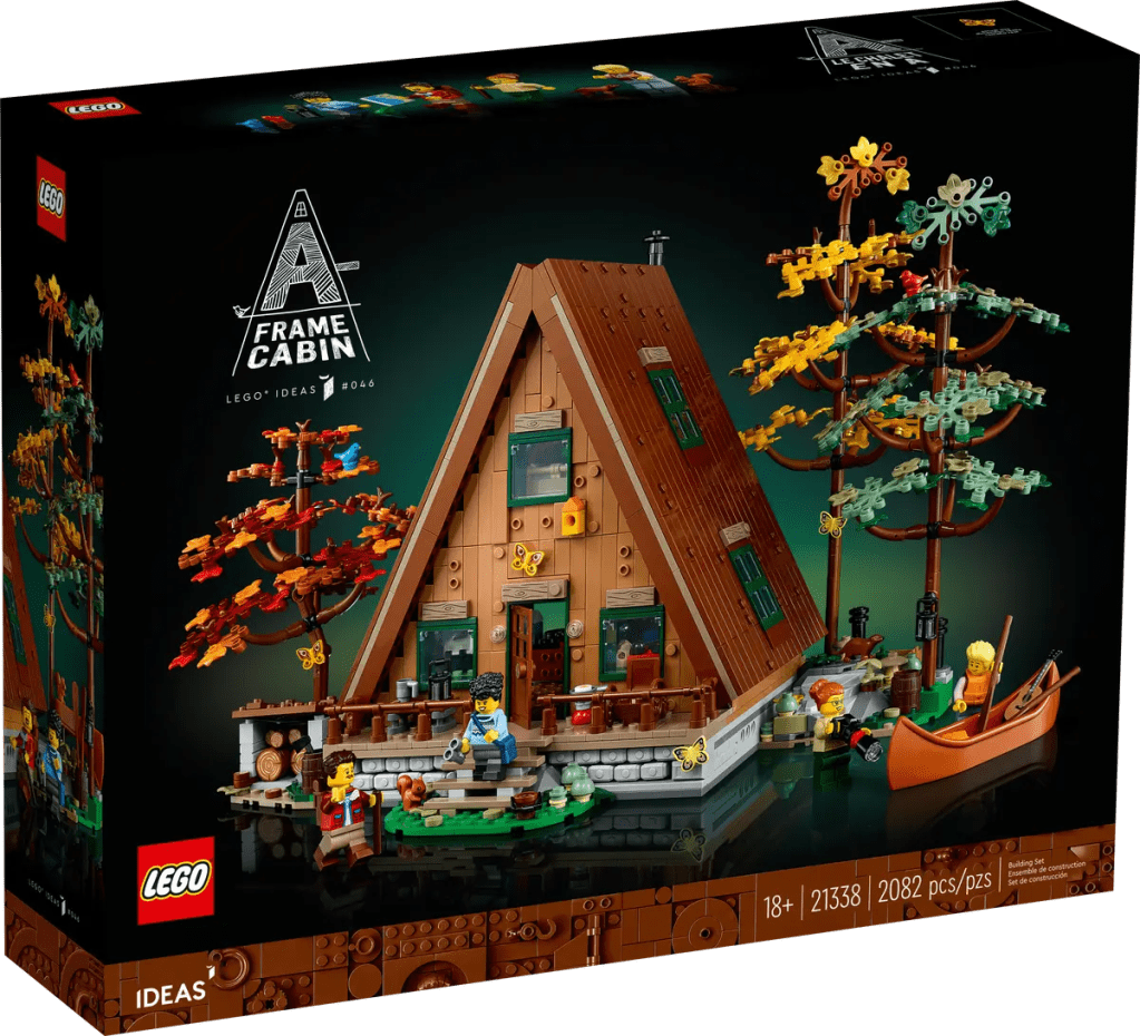 A-Frame Cabin Box Front